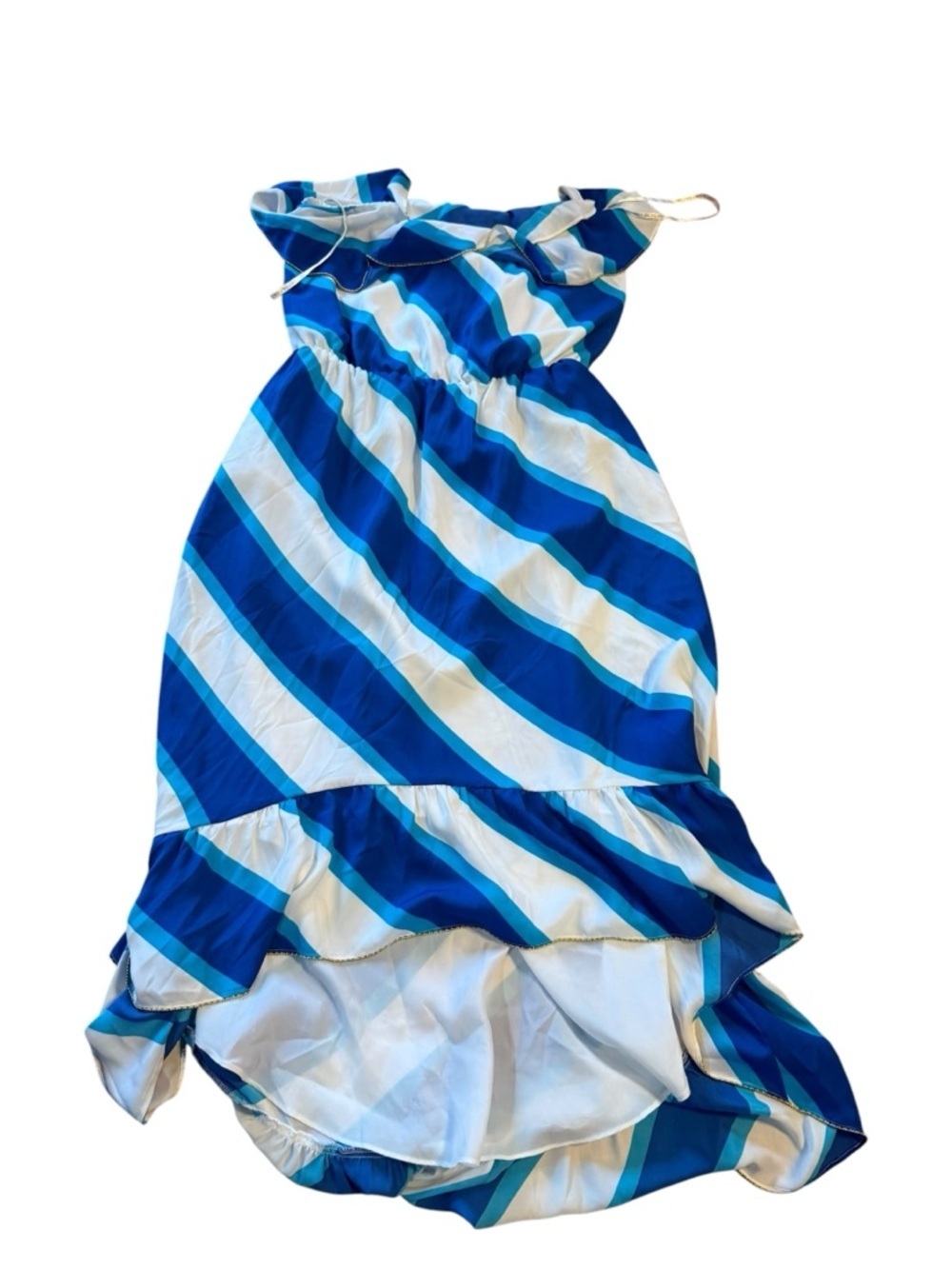 Lilly Pulitzer Blue, Turquoise & White Striped Sundress